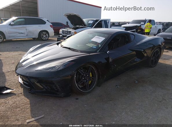 1G1YA2D43N5118152 2022 CHEVROLET CORVETTE Black Front left