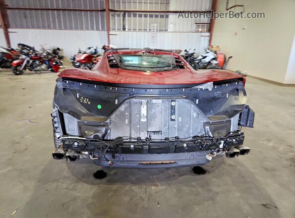 1G1YA2D45R5108860 2024 CHEVROLET CORVETTE Burgundy Widok z tyłu
