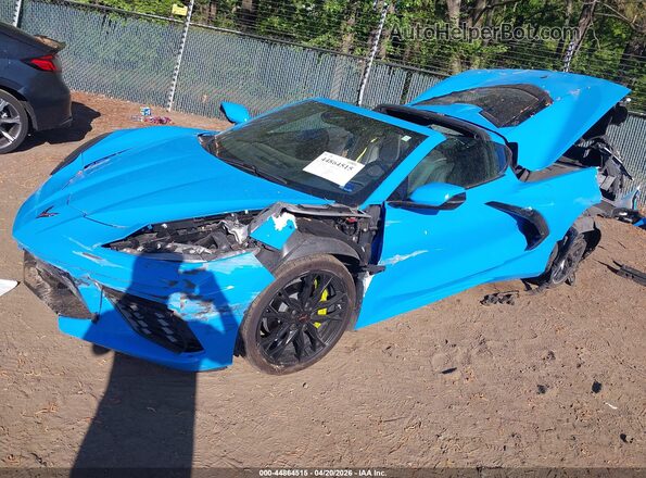1G1YA2D46R5119253 2024 CHEVROLET CORVETTE Light Blue Vista tres cuartos delantera izquierda