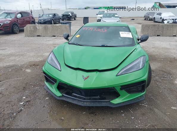 1G1YA2D46T5102105 2026 CHEVROLET CORVETTE Зеленый Вид задней части салона