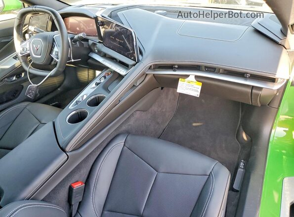 1G1YA2D46T5103853 2026 CHEVROLET CORVETTE Green Вид панелі приладів