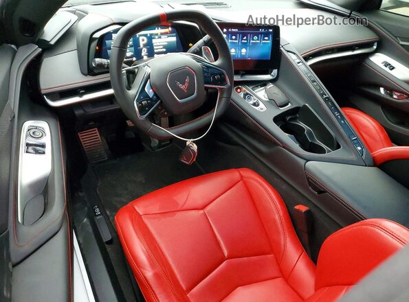 1G1YA2D48R5122896 2024 CHEVROLET CORVETTE Белый Вид панели приборов