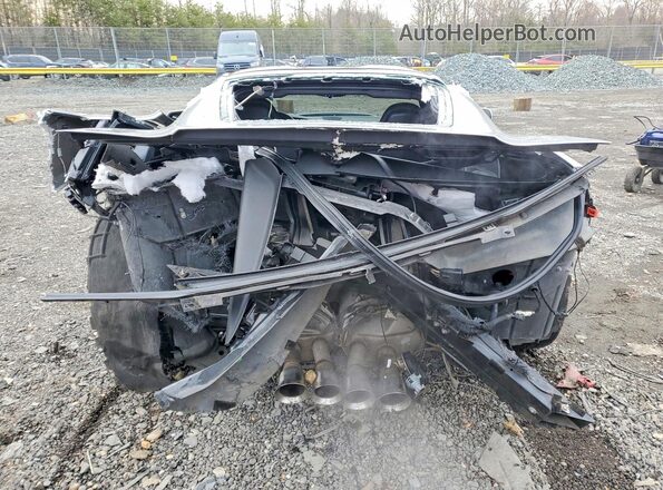 1G1YA2D79K5100597 2019 CHEVROLET CORVETTE Серебряный Вид сзади
