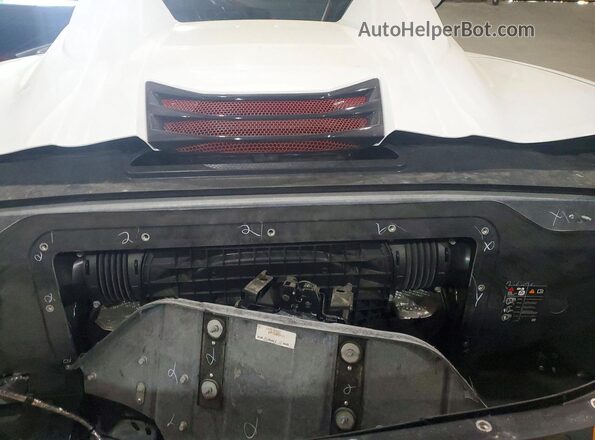 1G1YA3D46P5113181 2023 CHEVROLET CORVETTE Белый Вид задней части салона