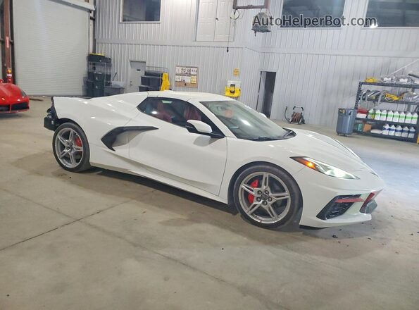 1G1YA3D46P5113181 2023 CHEVROLET CORVETTE Белый Передняя правая четверть