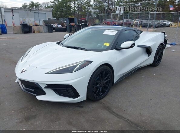 1G1YA3D48P5113473 2023 CHEVROLET CORVETTE White Передня ліва чверть