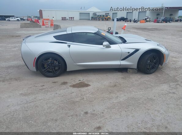 1G1YB2D78G5120151 2016 CHEVROLET CORVETTE Silver Widok wnętrza z tyłu