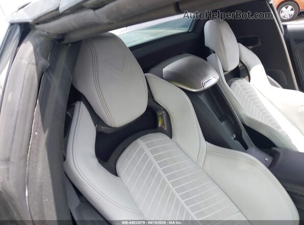 1G1YB3D49M5114723 2021 CHEVROLET CORVETTE Gray VIN sticker view