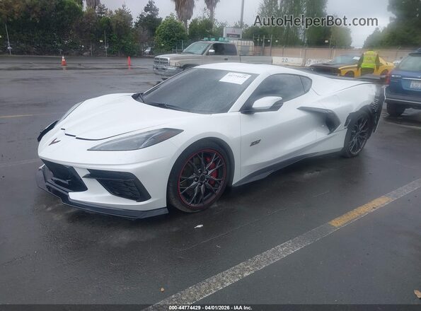 1G1YC2D47P5502562 2023 CHEVROLET CORVETTE White Передня ліва чверть
