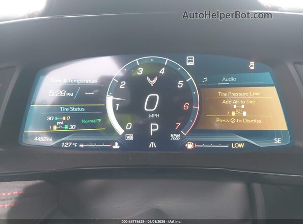 1G1YC2D47P5502562 2023 CHEVROLET CORVETTE White Вид задніх сидінь