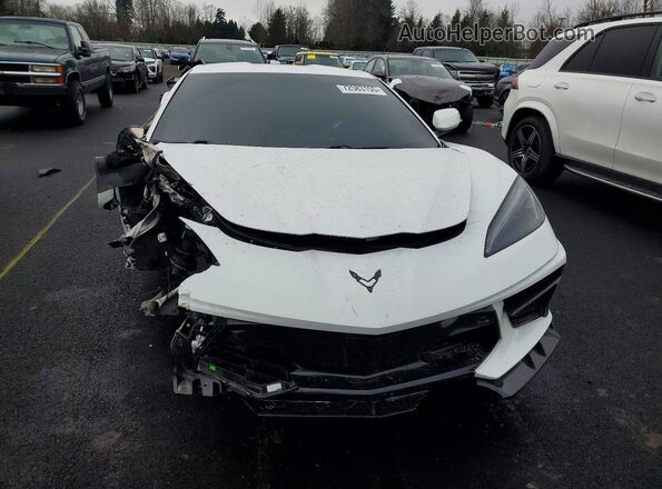 1G1YC2D48M5110105 2021 CHEVROLET CORVETTE White Դիմացի տեսք