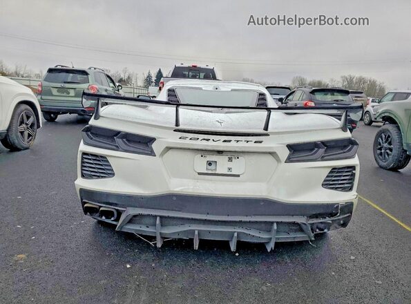 1G1YC2D48M5110105 2021 CHEVROLET CORVETTE White Հետևի տեսք