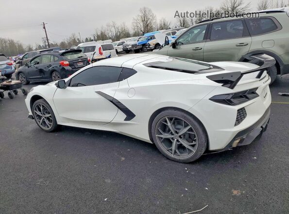 1G1YC2D48M5110105 2021 CHEVROLET CORVETTE White Հետևի ձախ