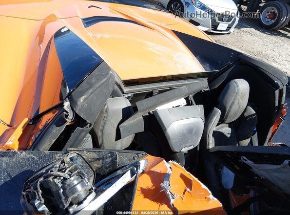 1G1YF3D37P5601550 2023 CHEVROLET CORVETTE Orange VIN կոդի պիտակի տեսք