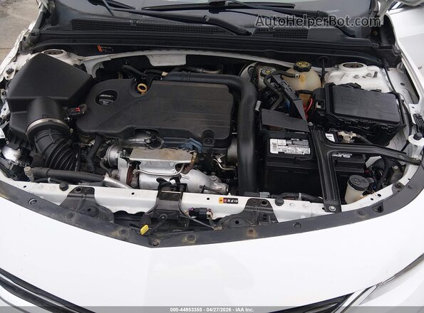 1G1ZB5ST2JF262437 2018 CHEVROLET MALIBU Белый Вид сзади