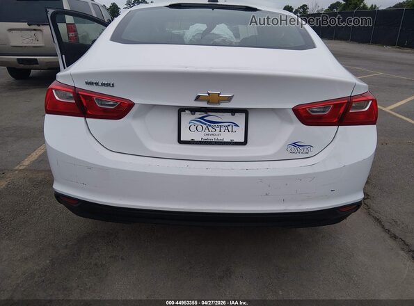 1G1ZB5ST2JF262437 2018 CHEVROLET MALIBU Белый 