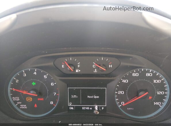 1G1ZB5ST4MF016221 2021 CHEVROLET MALIBU Gray 