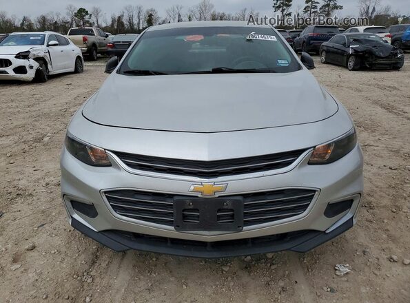1G1ZB5ST5GF273456 2016 CHEVROLET MALIBU Серебряный Вид спереди