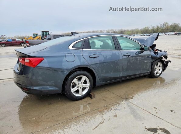 1G1ZB5ST5MF020066 2021 CHEVROLET MALIBU Синий Задняя правая четверть