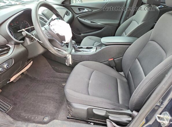 1G1ZB5ST5MF020066 2021 CHEVROLET MALIBU Синий Вид салона спереди