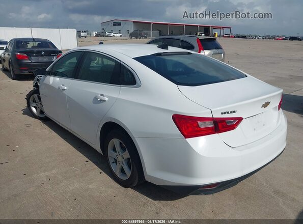 1G1ZB5STXMF089240 2021 CHEVROLET MALIBU White Rear left