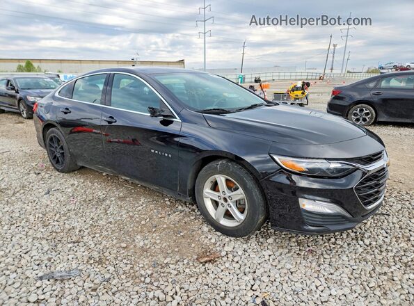 1G1ZC5ST1LF069244 2020 CHEVROLET MALIBU Black წინა მარჯვენა