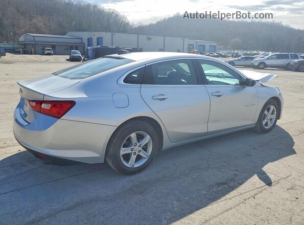 1G1ZC5ST1MF084635 2021 CHEVROLET MALIBU Silver Trasero derecho