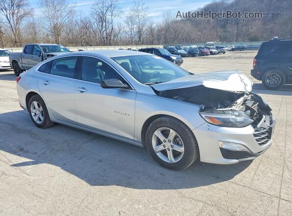 1G1ZC5ST1MF084635 2021 CHEVROLET MALIBU Silver Delantero derecho