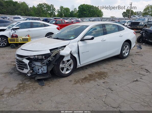 1G1ZC5ST7LF070141 2020 CHEVROLET MALIBU White წინა მარცხენა ხედი სამი მეოთხედიდან