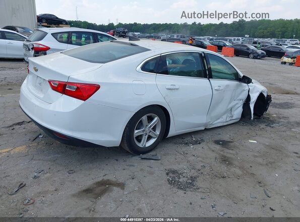1G1ZC5ST7LF070141 2020 CHEVROLET MALIBU White უკანა მარჯვენა