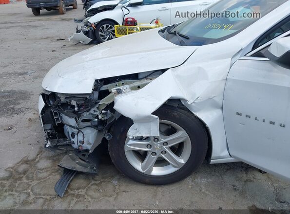 1G1ZC5ST7LF070141 2020 CHEVROLET MALIBU White წინა ხედი
