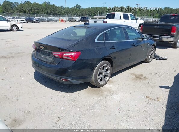 1G1ZD5ST0MF074739 2021 CHEVROLET MALIBU Black Rear right