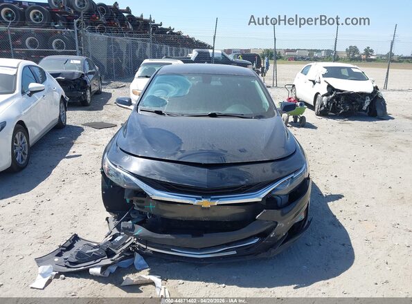 1G1ZD5ST0MF074739 2021 CHEVROLET MALIBU Black Front view