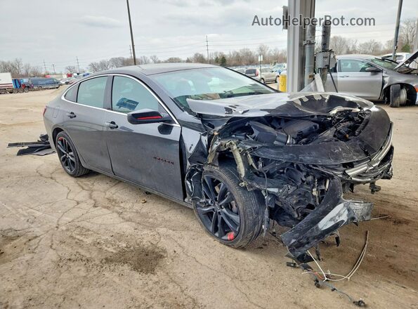 1G1ZD5ST0NF170968 2022 CHEVROLET MALIBU Черный Передняя правая четверть