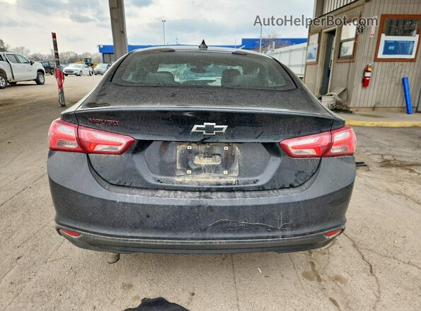 1G1ZD5ST0NF170968 2022 CHEVROLET MALIBU Черный Вид сзади