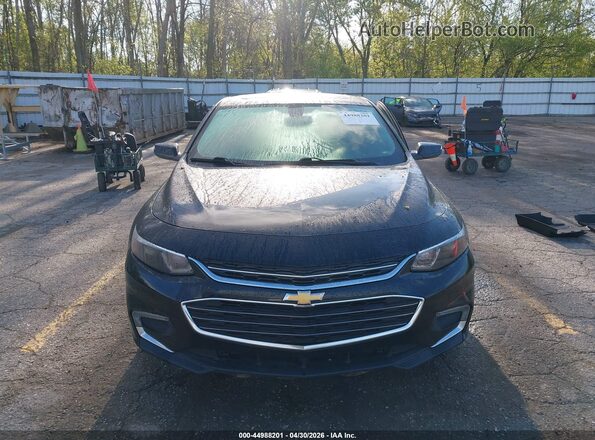 1G1ZD5ST2JF229545 2018 CHEVROLET MALIBU Black 