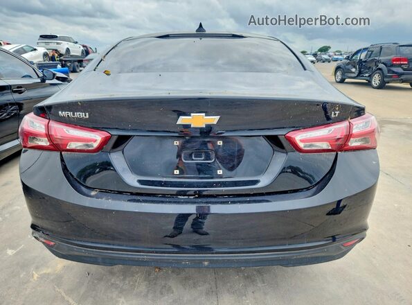 1G1ZD5ST2LF095445 2020 CHEVROLET MALIBU Black Rear view