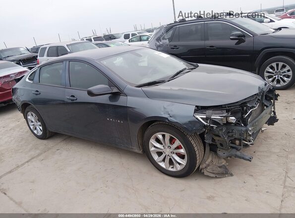 1G1ZD5ST2MF004059 2021 CHEVROLET MALIBU Blue Rear interior view