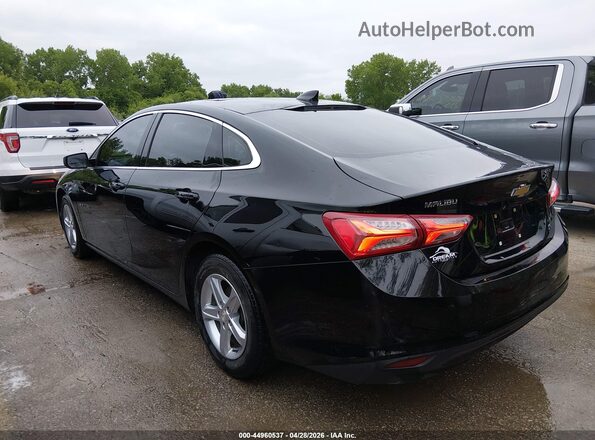 1G1ZD5ST4NF172044 2022 CHEVROLET MALIBU Черный Задняя левая четверть