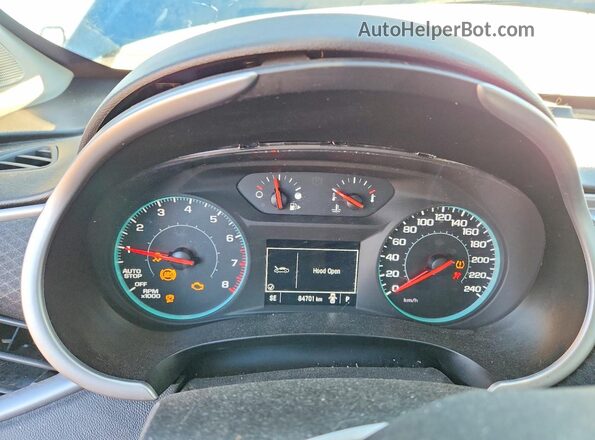 1G1ZD5ST4RF231387 2024 CHEVROLET MALIBU Blue Instrument cluster view