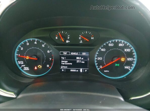 1G1ZD5ST6LF158109 2020 CHEVROLET MALIBU White Vista de los asientos traseros