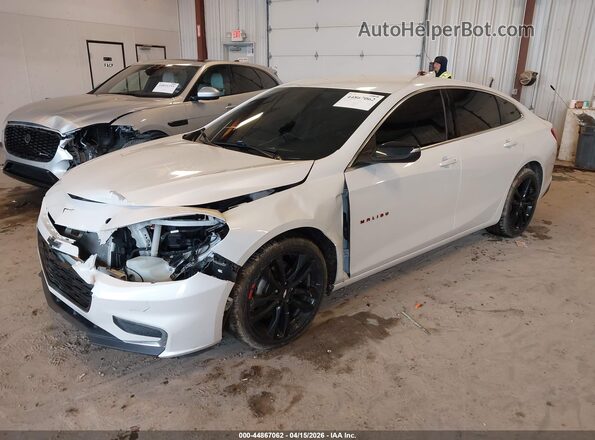 1G1ZD5ST7JF294357 2018 CHEVROLET MALIBU White Przód lewy