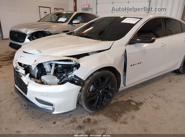 1G1ZD5ST7JF294357 2018 CHEVROLET MALIBU White Widok z przodu
