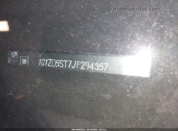 1G1ZD5ST7JF294357 2018 CHEVROLET MALIBU White Widok komory silnika