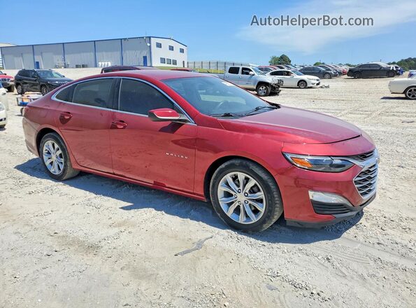 1G1ZD5ST7LF028310 2020 CHEVROLET MALIBU Красный Передняя правая четверть