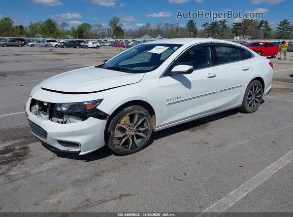 1G1ZD5STXJF280372 2018 CHEVROLET MALIBU White Vista tres cuartos delantera izquierda