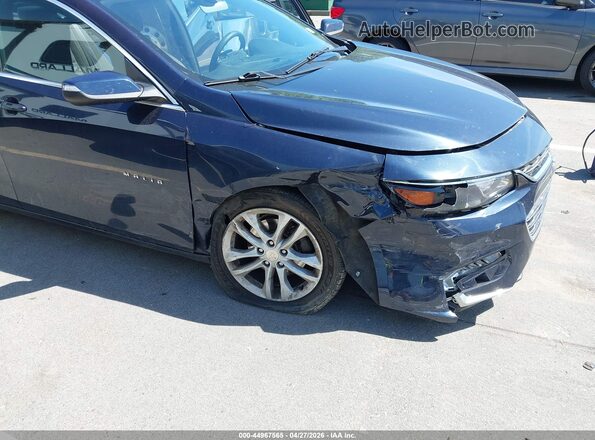 1G1ZE5ST3GF359789 2016 CHEVROLET MALIBU Синий Вид спереди