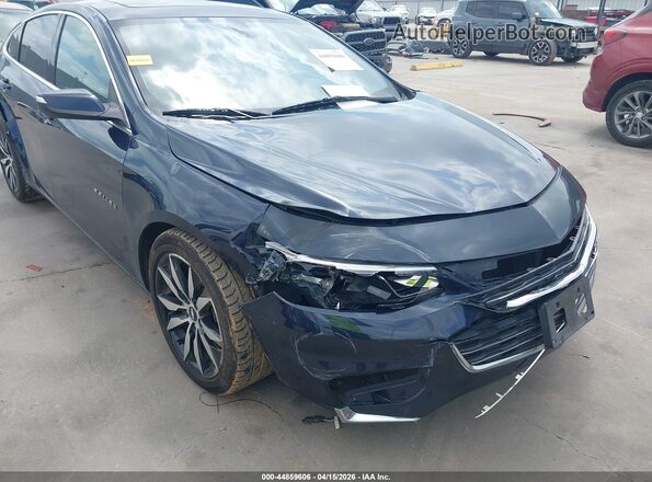 1G1ZE5ST3HF190634 2017 CHEVROLET MALIBU Blue Widok z przodu