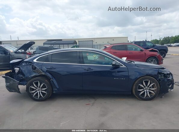 1G1ZE5ST3HF190634 2017 CHEVROLET MALIBU Blue Widok wnętrza z tyłu