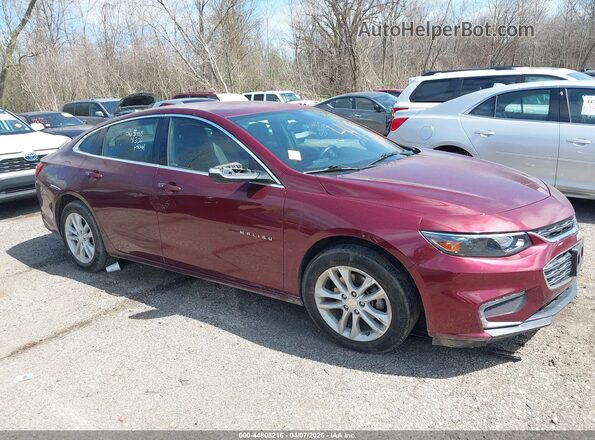1G1ZE5ST4GF264237 2016 CHEVROLET MALIBU Burgundy 